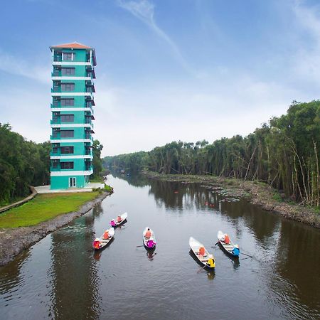 Làng Nổi Tân Lập Hotel Moc Hoa Exterior foto